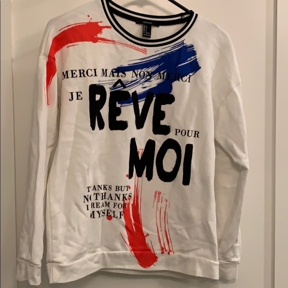 Graphic sweatshirt